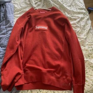Supreme box logo Crewneck